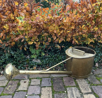 Large Brass Garden Watering Can, 1930s-WZZ-1758152