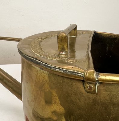 Large Brass Garden Watering Can, 1930s-WZZ-1758152