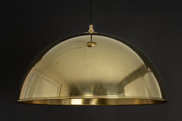 Large Brass Pendant Light by Florian Schulz, Germany-UGR-1111621