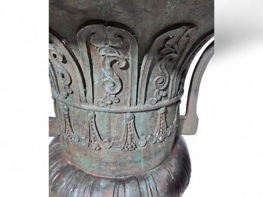 Large Bronze Vases, 1950s, Set of 2-FDW-2024419