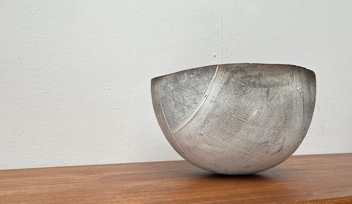 Large Brutalist German Studio Pottery Bowl by Gerhard Liebenthron, 1980s-UAH-1796680