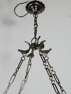 Large Brutalist Pendant attributed to Tom Ahlström & Hans Ehrlich, 1970s-KL-1799762