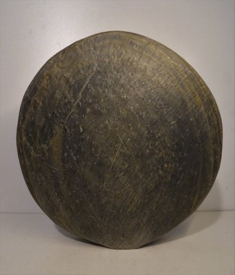 Large Brutalist Stone Pillow Vase in the Style of Pia Manu-AWL-1309955