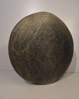 Large Brutalist Stone Pillow Vase in the Style of Pia Manu-AWL-1309955