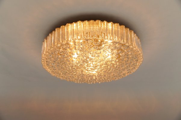 Large Bubble Glass Flush Mount by Staff Leuchten, Germany, 1960s-KQB-1737275