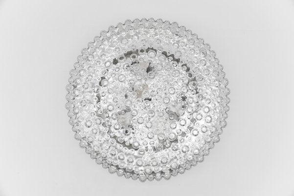 Large Bubble Glass Flush Mount by Staff Leuchten, Germany, 1960s-KQB-1737275