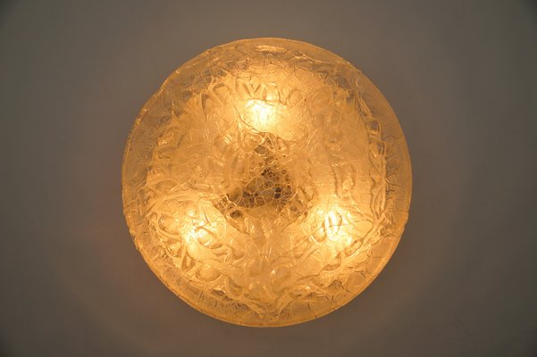 Large Bubble Glass Flush Mount from Doria Leuchten, Germany, 1960s-KQB-1757013