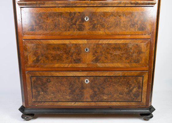 Large Cabinet of Mahogany and Walnut, 1880s-UY-980682