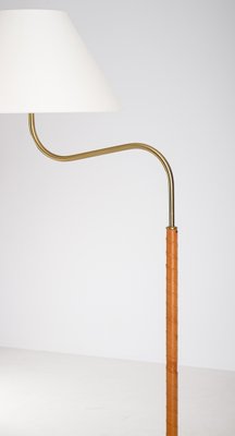 Large Camel Floor Lamp attributed to Josef Frank for Svenskt Tenn, Sweden, 1890s-QU-1719625