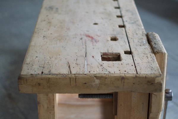 Large Carpenters Workbench, 1950s-LA-1739724