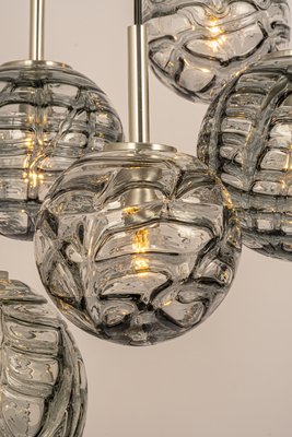 Large Cascade Murano Glass Chandelier attributed to Doria, Germany, 1970s-UGR-1405102