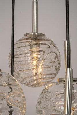 Large Cascading Chandelier in Murano Glass by Doria, Germany, 1970s-UGR-1185691