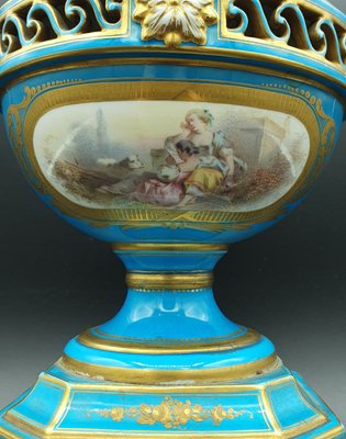 Large Celestial Blue Potpourri in Sèvres Porcelain-OZS-1344344