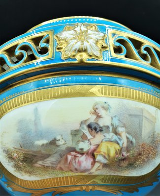 Large Celestial Blue Potpourri in Sèvres Porcelain-OZS-1344344