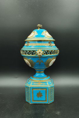 Large Celestial Blue Potpourri in Sèvres Porcelain-OZS-1344344