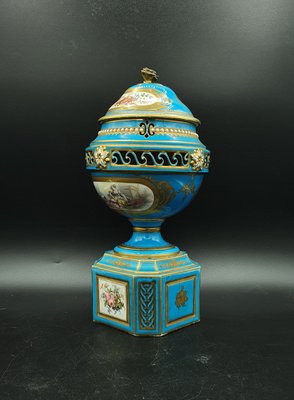 Large Celestial Blue Potpourri in Sèvres Porcelain-OZS-1344344