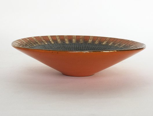 Large Center Plate by Aldo Londi for Bitossi, 1950s-TS-957941