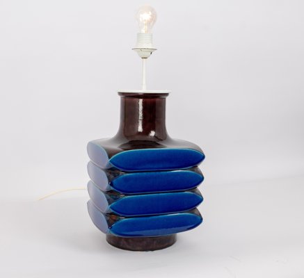 Large Ceramic Table Lamp by Cari Zalloni, Germany, 1970s-UGR-1741981