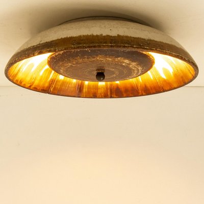 Large Ceramic Wall Light attributed to Løvemose, Denmark, 1970s-VDW-2035170