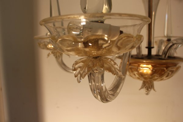 Large Chandelier by André Arbus for Veronese, 1950s-KMQ-669941