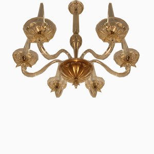 Large Chandelier by André Arbus for Veronese, 1950s-KMQ-669941