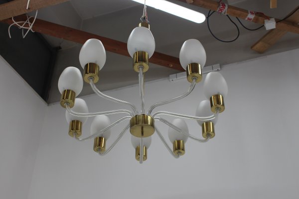 Large Chandelier from Kamenicky Senov, 1960s-TZ-684031