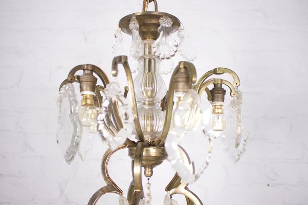 Large Chandelier with Louis XV Style Pampilles-OWS-1287762