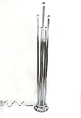 Large Chrome Floor Lamp, 1970s-JUZ-1410869