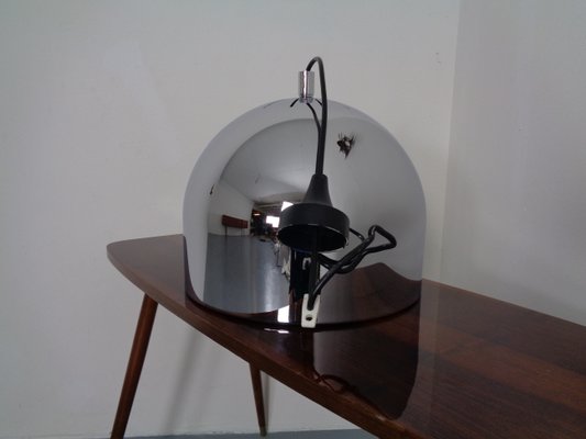 Large Chrome-Plated Ceiling Lamp from Staff, 1960s-RDW-843264