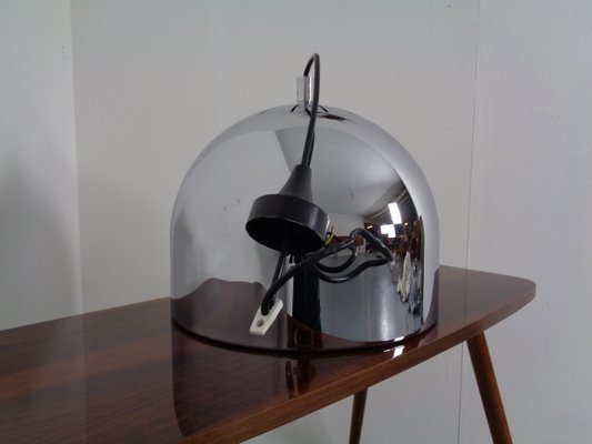 Large Chrome-Plated Ceiling Lamp from Staff, 1960s-RDW-843264