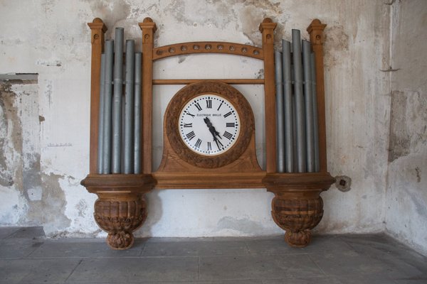 Large Church Organ Clock, France, 1950s-LA-1783500