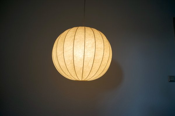 Large Cocoon Pendant Lamp, 1960s-CIP-2027175