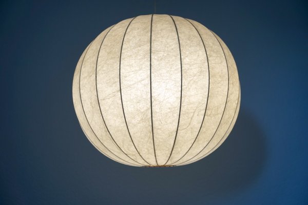 Large Cocoon Pendant Lamp, 1960s-CIP-2027175