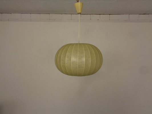 Large Cocoon Pendant Lamp, Italy, 1960s-RDW-1824308