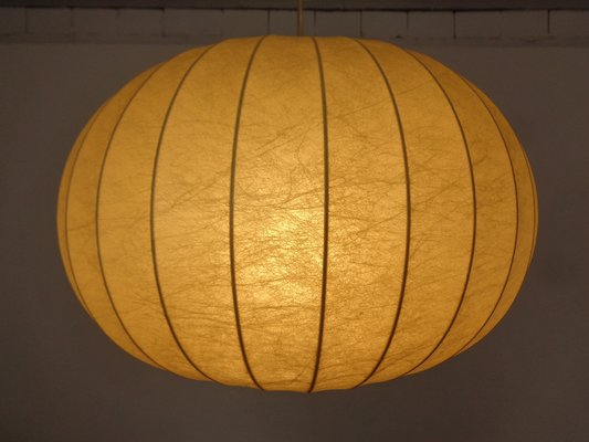 Large Cocoon Pendant Lamp, Italy, 1960s-RDW-1824308