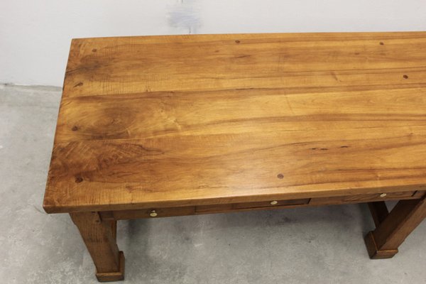 Large Community Table in Walnut and Oak-BCR-1336435