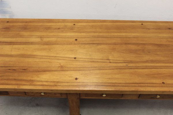 Large Community Table in Walnut and Oak-BCR-1336435