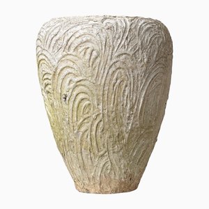 Large Concrete Garden Vase, 1950s-RB-1357827