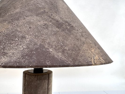 Large Cork Table Lamp by Ingo Maurer for Design M, 1970s-JP-2035836