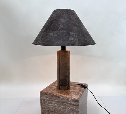 Large Cork Table Lamp by Ingo Maurer for Design M, 1970s-JP-2035836