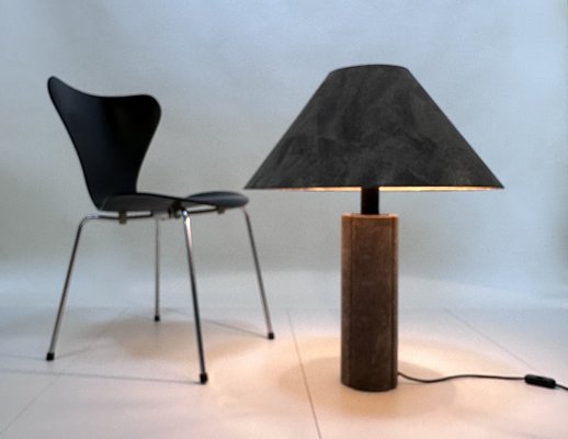 Large Cork Table Lamp by Ingo Maurer for Design M, 1970s-JP-2035836