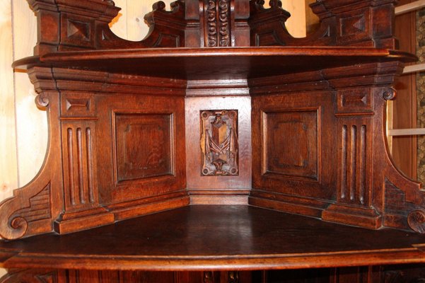 Large Corners of Castle Cabinets, Set of 2-KMQ-1245173