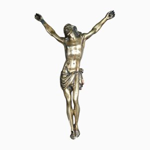 Large Corpus Christi Crucifix in Bronze, 17th-18th Century-RIK-1764086