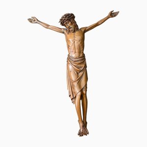 Large Corpus Christi in Carved Boxwood, 19th Century-RIK-1764032