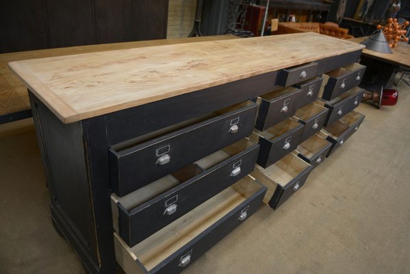 Large Counter with Commercial Drawers, 1930-NEN-2043276