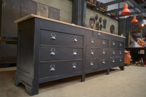 Large Counter with Commercial Drawers, 1930-NEN-2043276