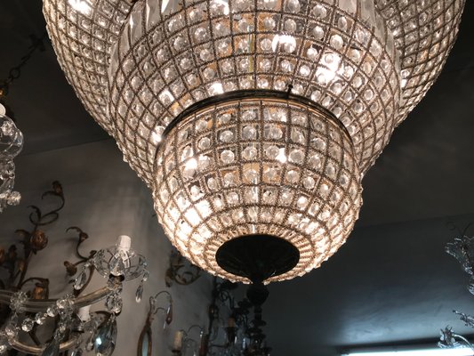 Large Crystal Chandelier, 1970s-JJC-574574