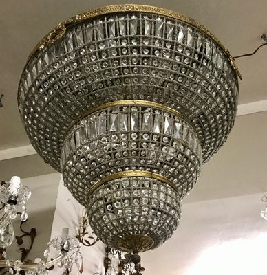 Large Crystal Chandelier, 1970s-JJC-574574