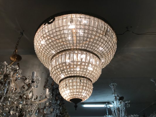 Large Crystal Chandelier, 1970s-JJC-574574