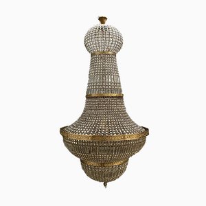 Large Crystal Chandelier, 1970s-JJC-830502